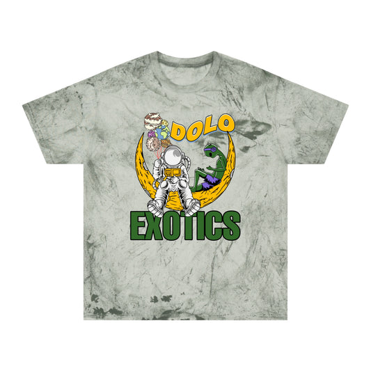 “Dolo on the Moon” Yellow Blended Dolo Exotics Graphic T Shirt