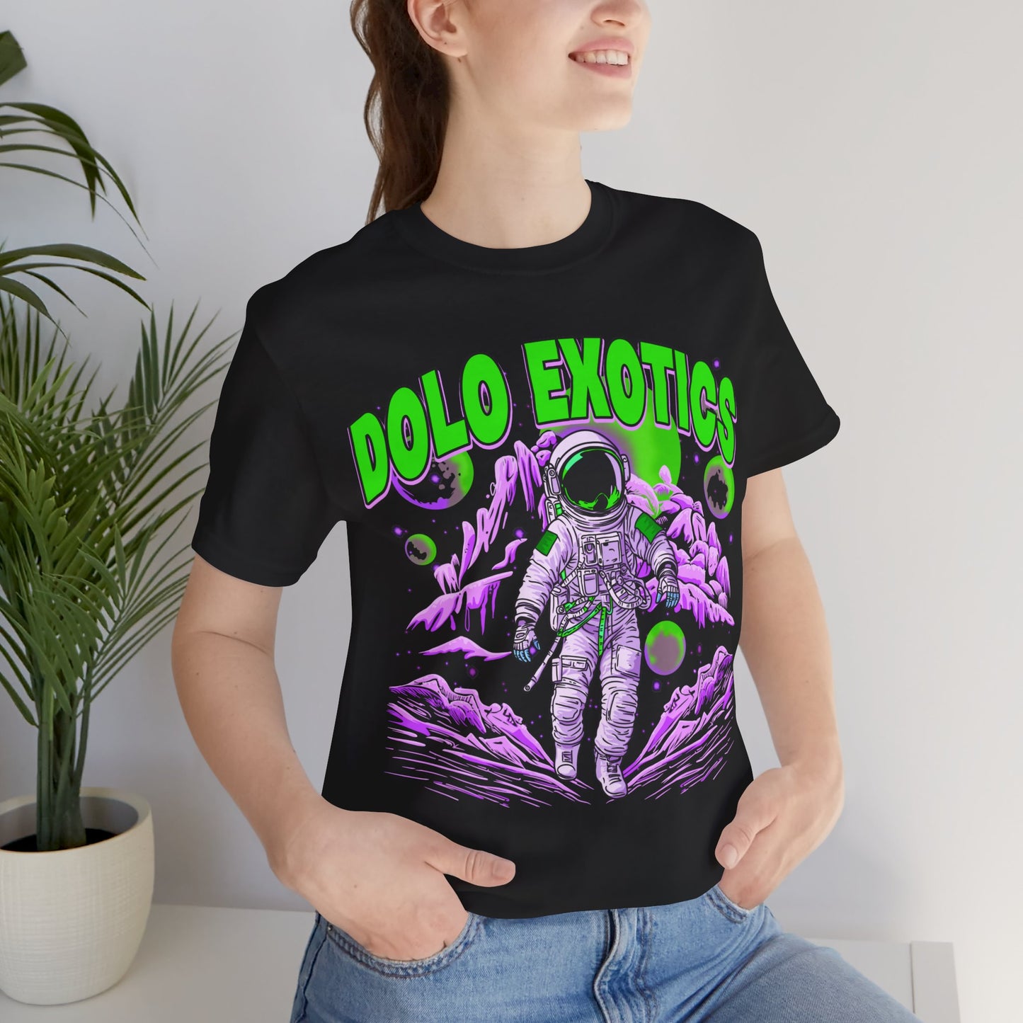 Dolo Astronaut Dolo Exotics Graphic Tee Shirt