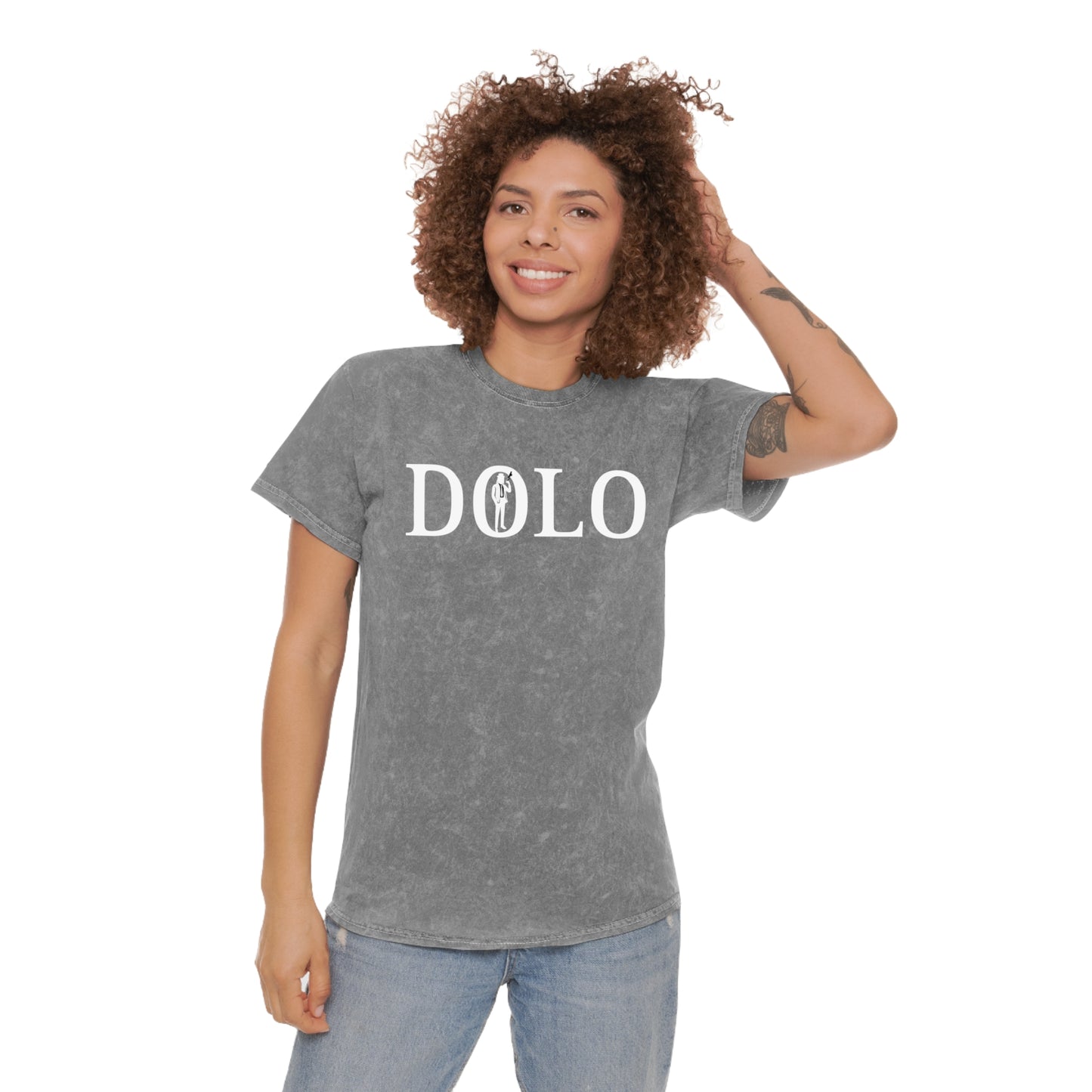 Dolo Classic Logo Mineral Wash T-Shirt