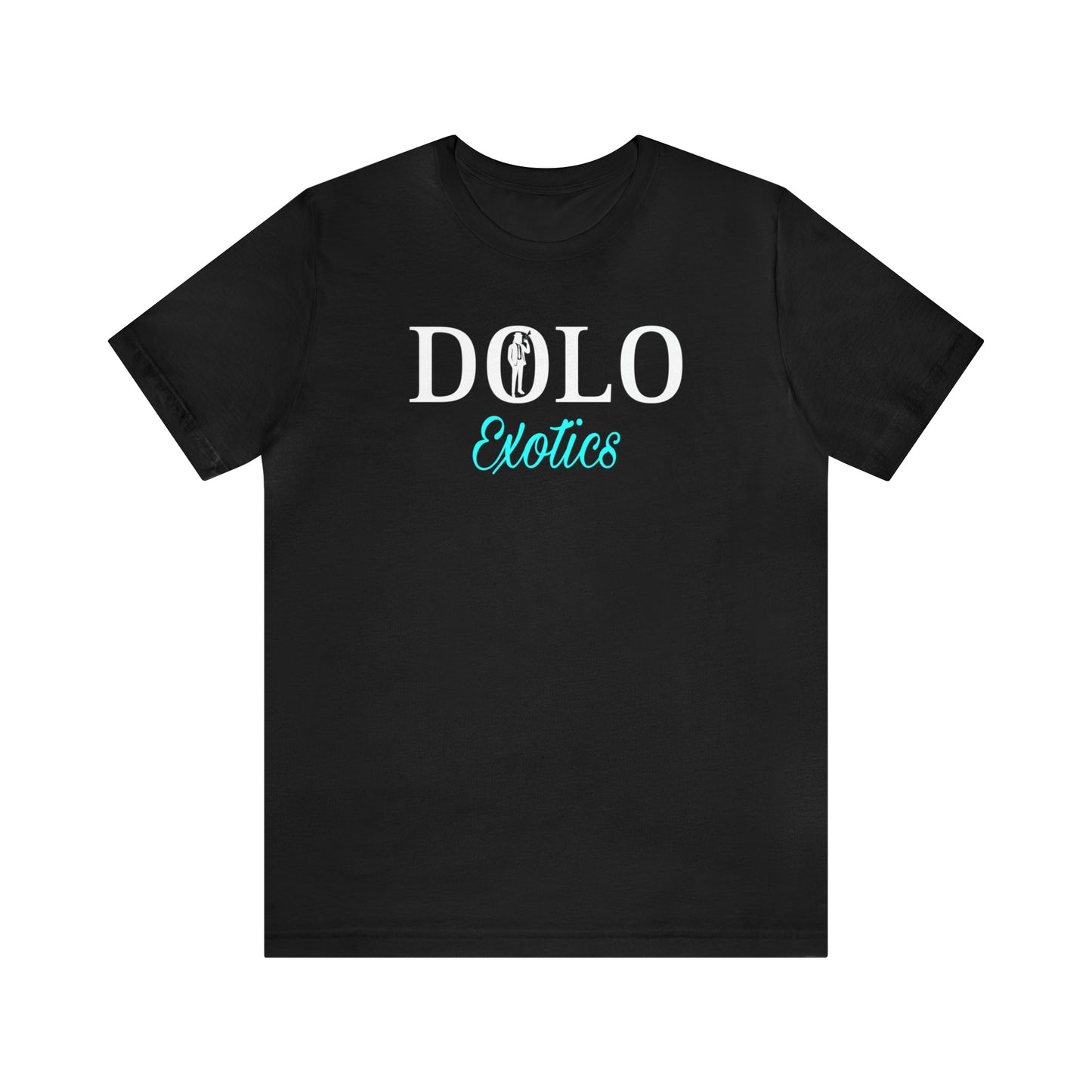 Dolo Exotics Classic Logo (White/ Blue) T Shirt