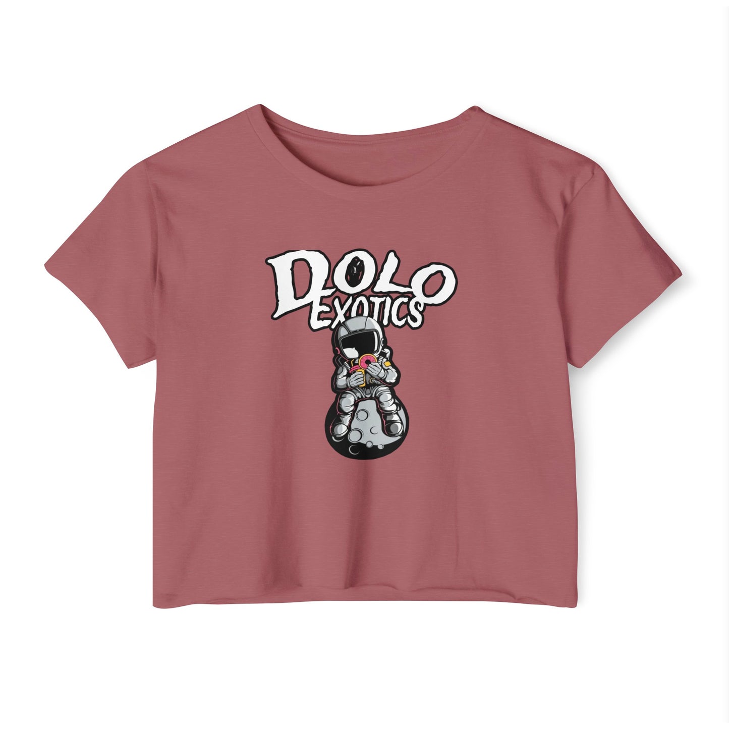 Dolo on the Moon - Women's Festival Crop Top