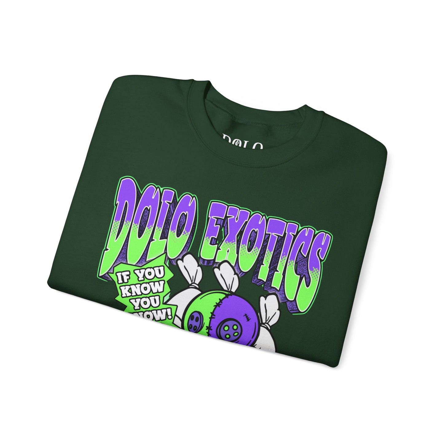 Dolo Exotics Moneybag Ragdoll Sweatshirt (Electric Purple)