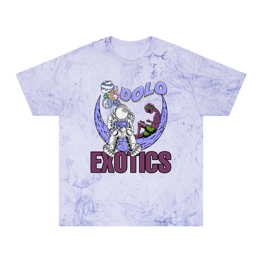 “Dolo on the Moon” Purple Blend Dolo Exotics Graphic T Shirt