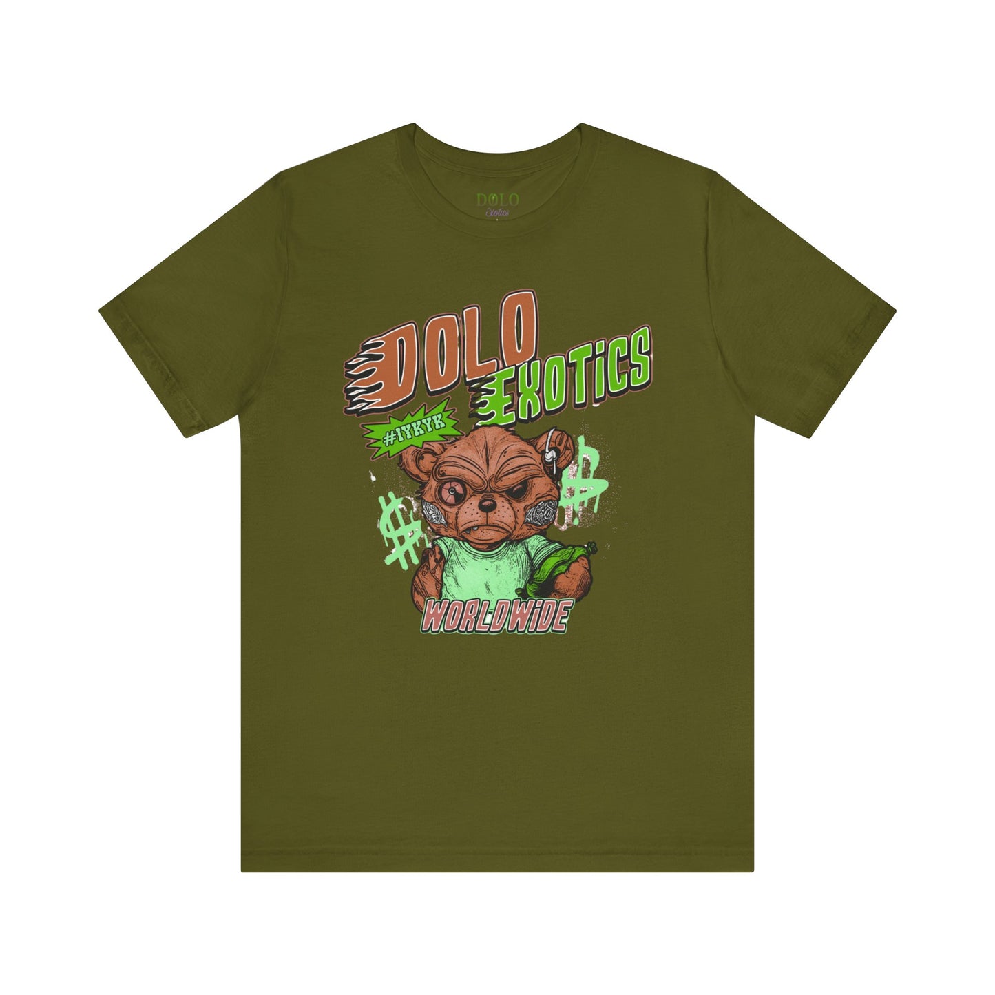 Dolo Exotics Zombie Bear Graphic T Shirt