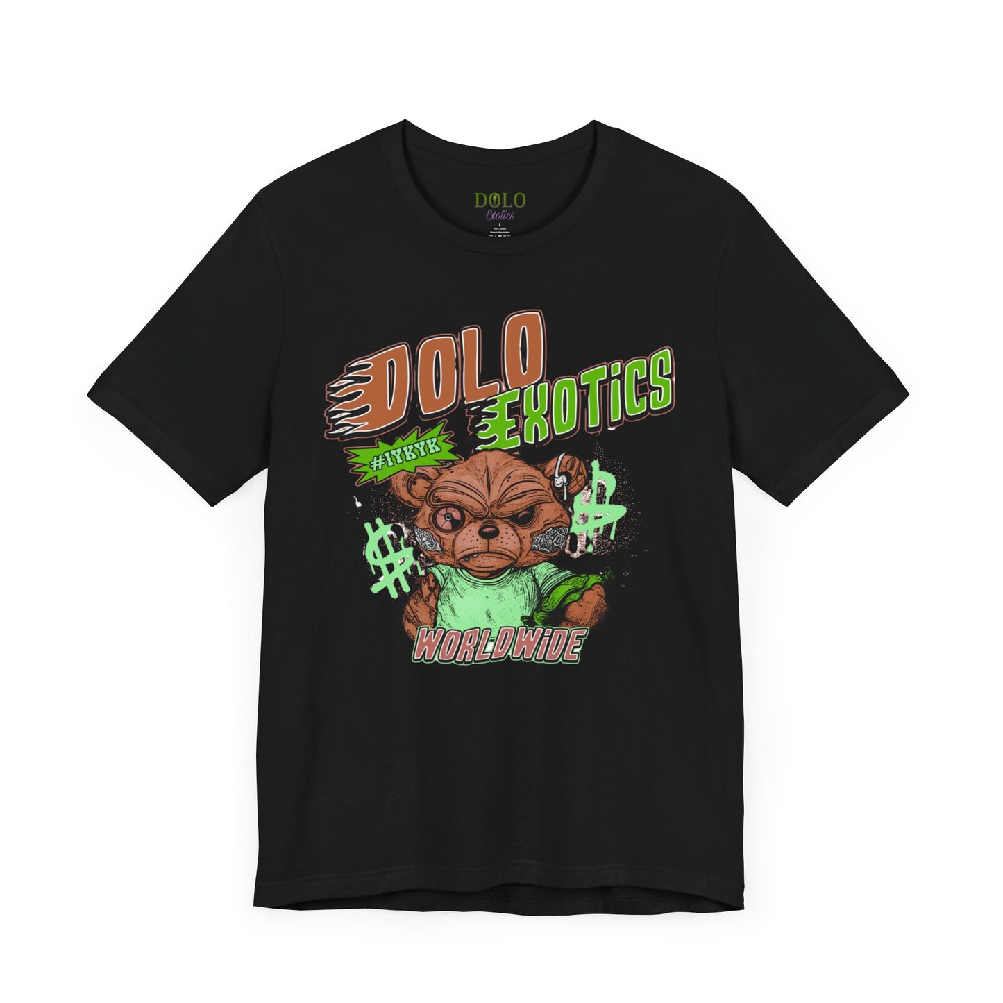 Dolo Exotics Zombie Bear Graphic T Shirt