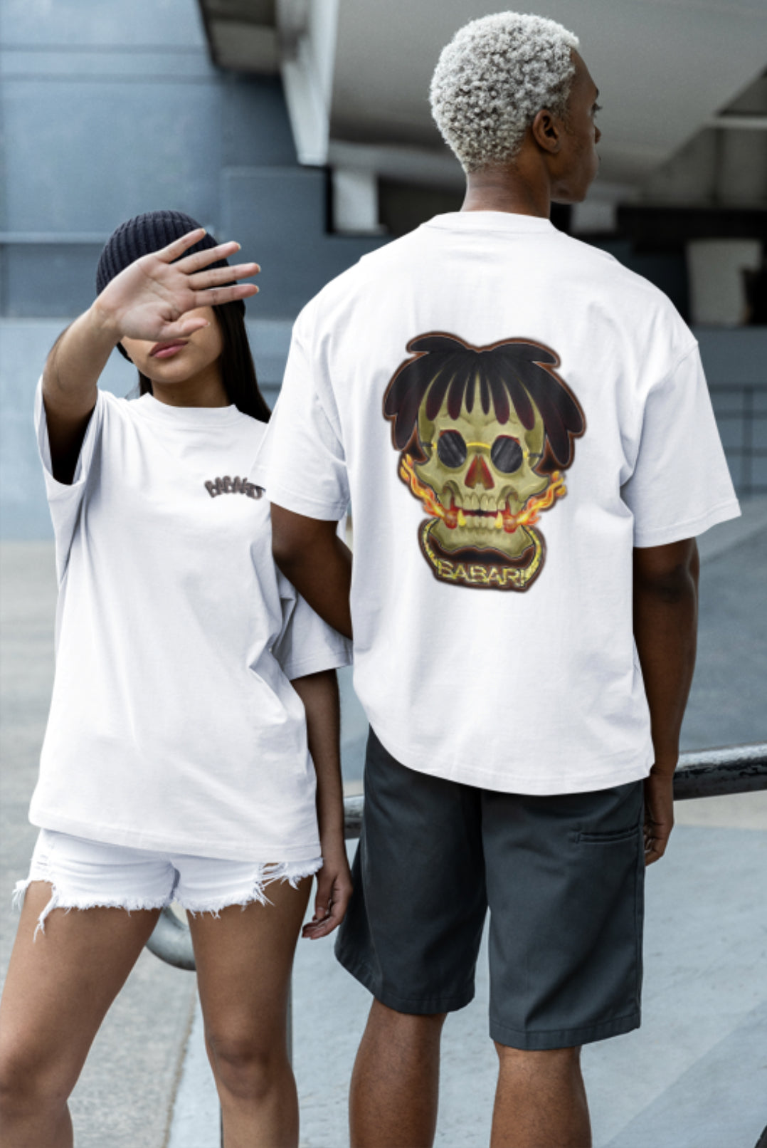 Babari Skull T Shirt