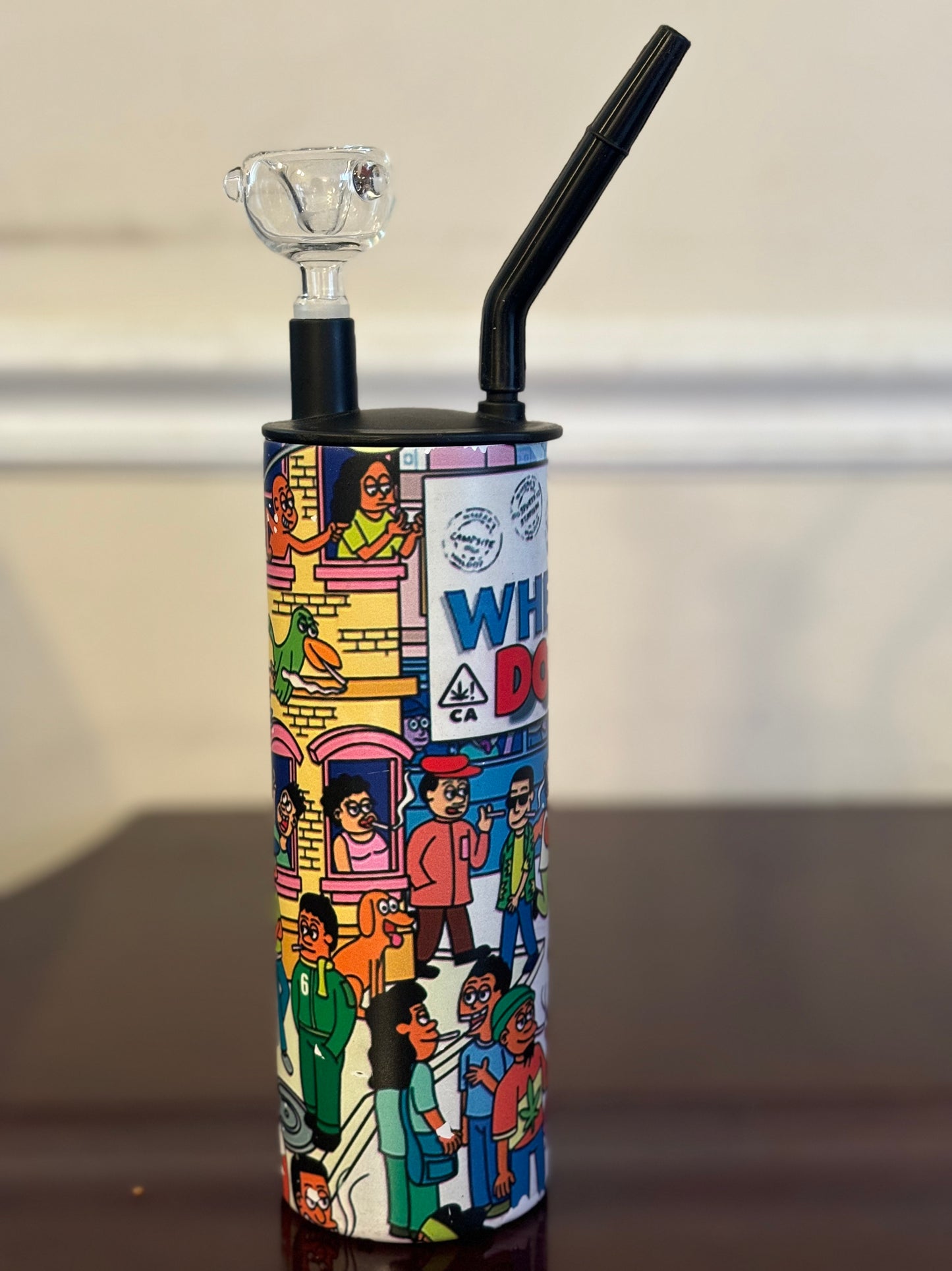 Dolo Exotics “Where’s Dolo” Portable Water Bong