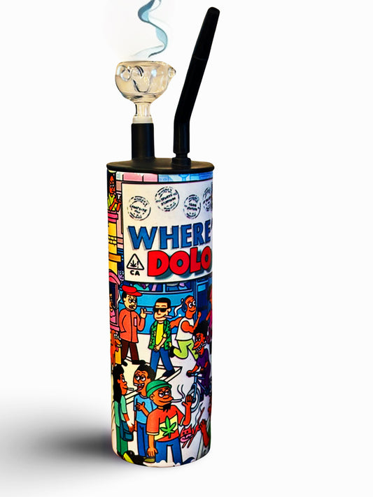 Dolo Exotics “Where’s Dolo” Portable Water Bong