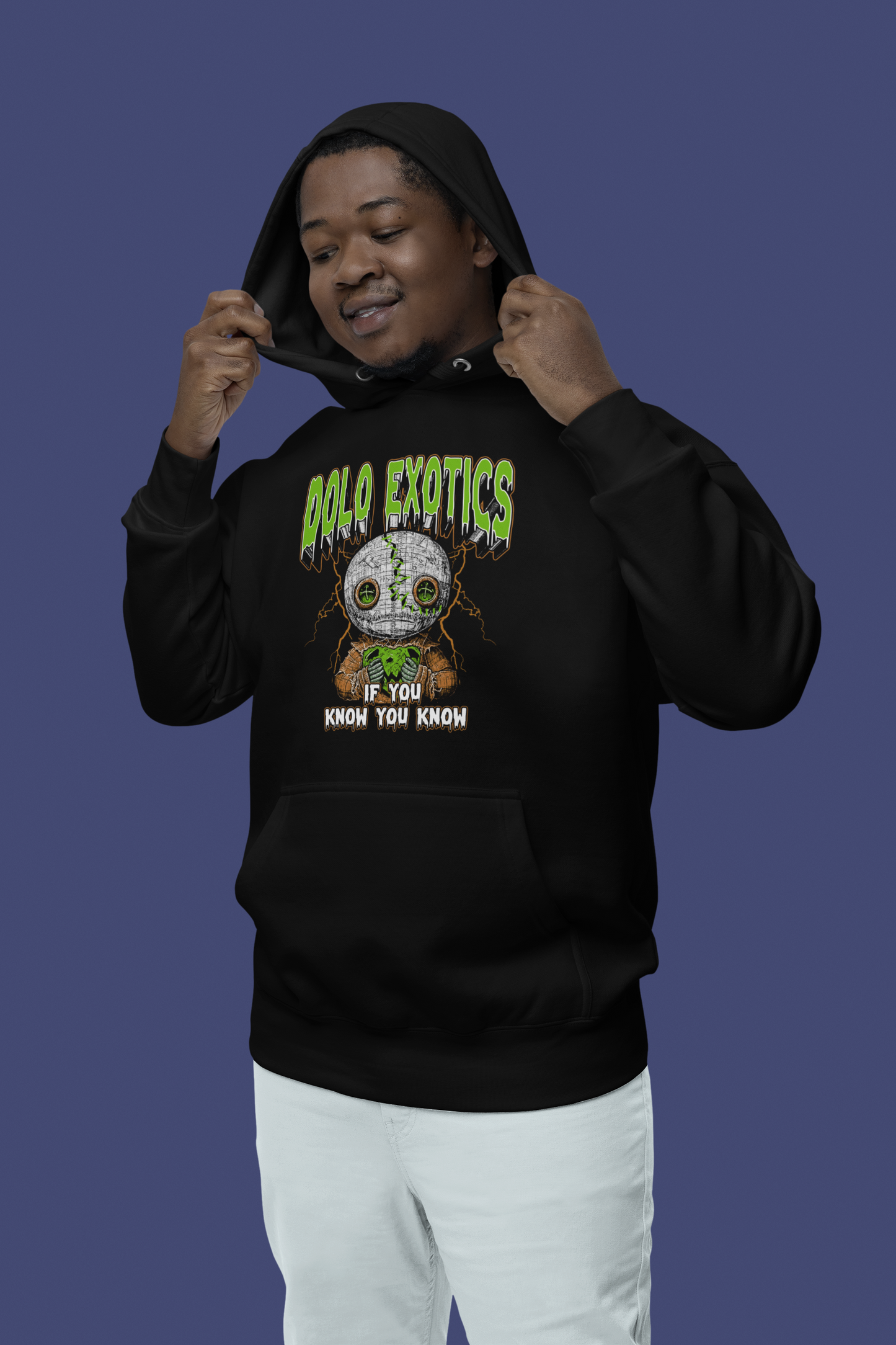 Dolo Exotics Zombie Rag Doll Hoody ( Beef/ Broccoli)