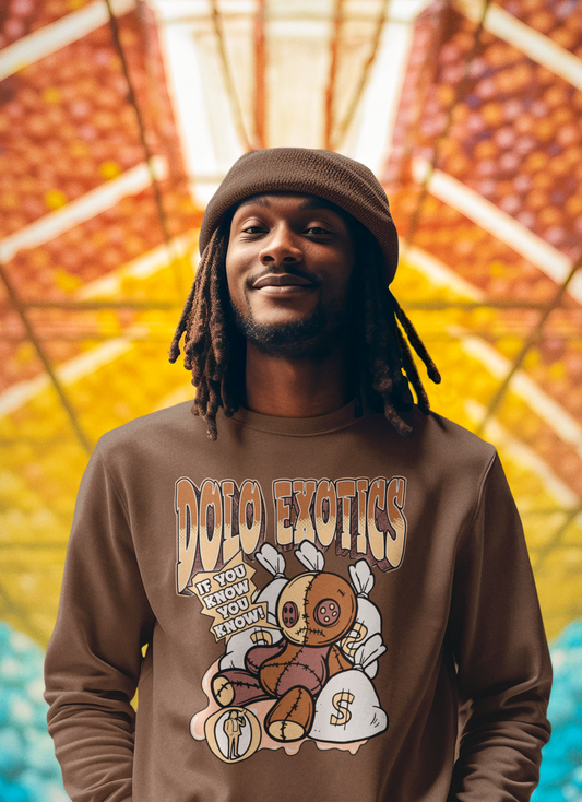 Dolo Exotics Moneybag Ragdoll Sweatshirt (Chocolate)