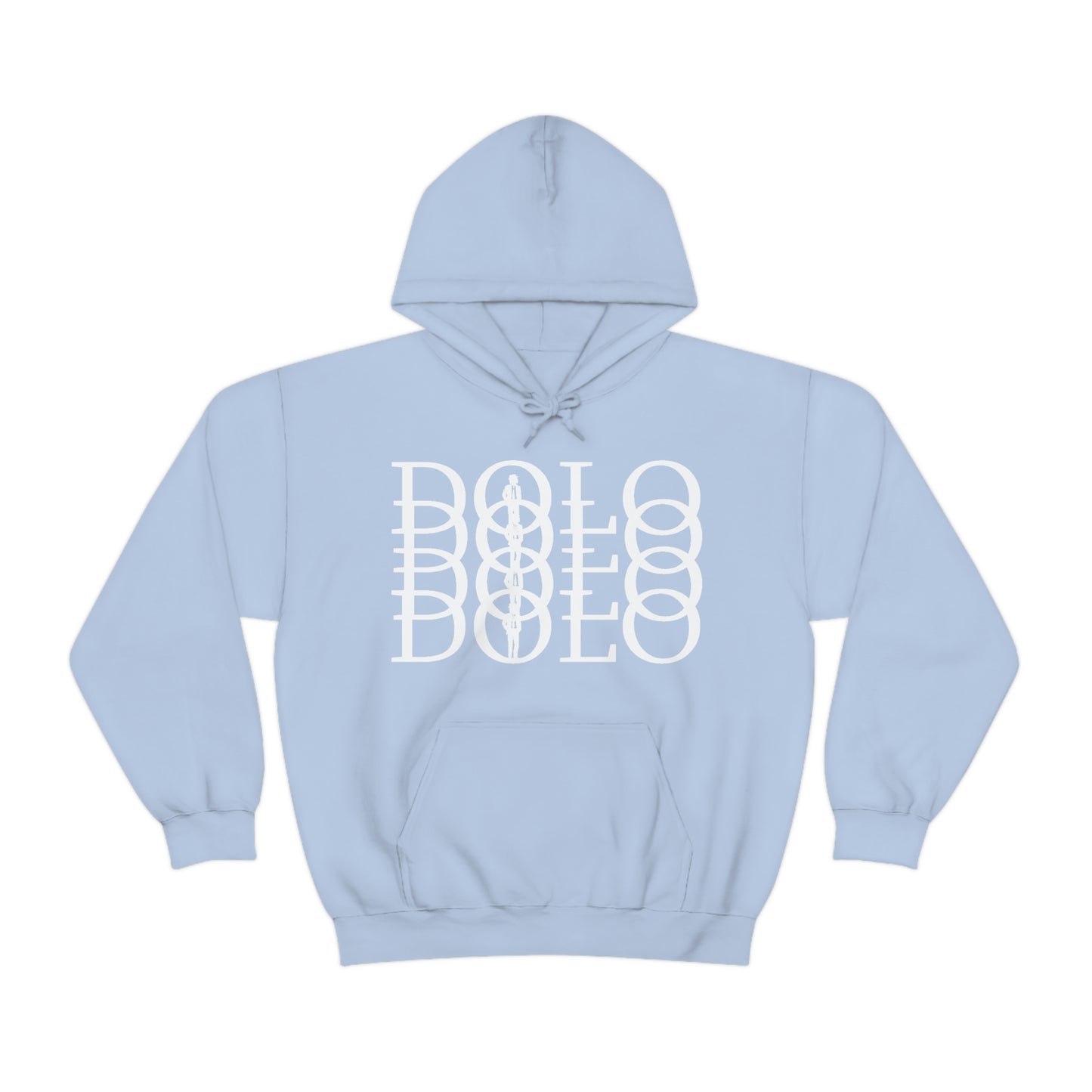 Dolo Everywhere Hoodie (white logo)