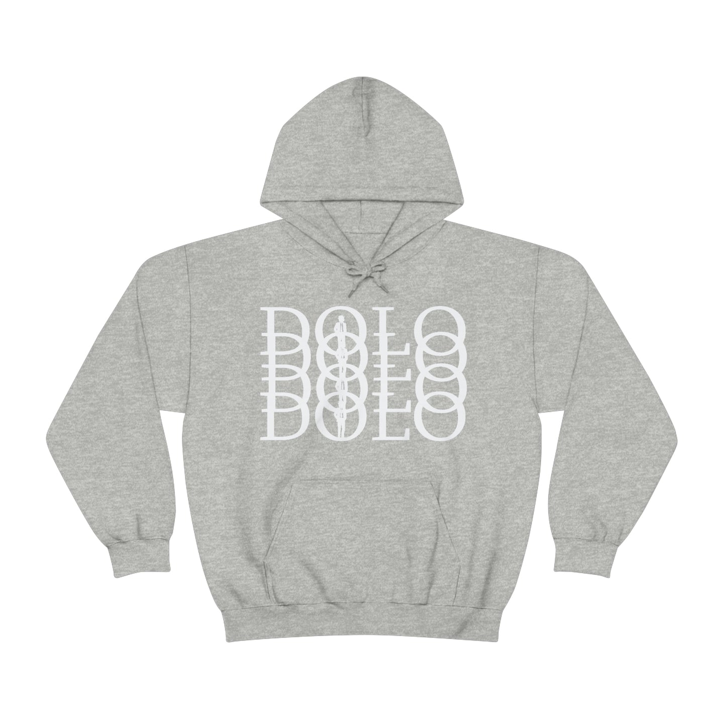 Dolo Everywhere Hoodie (white logo)