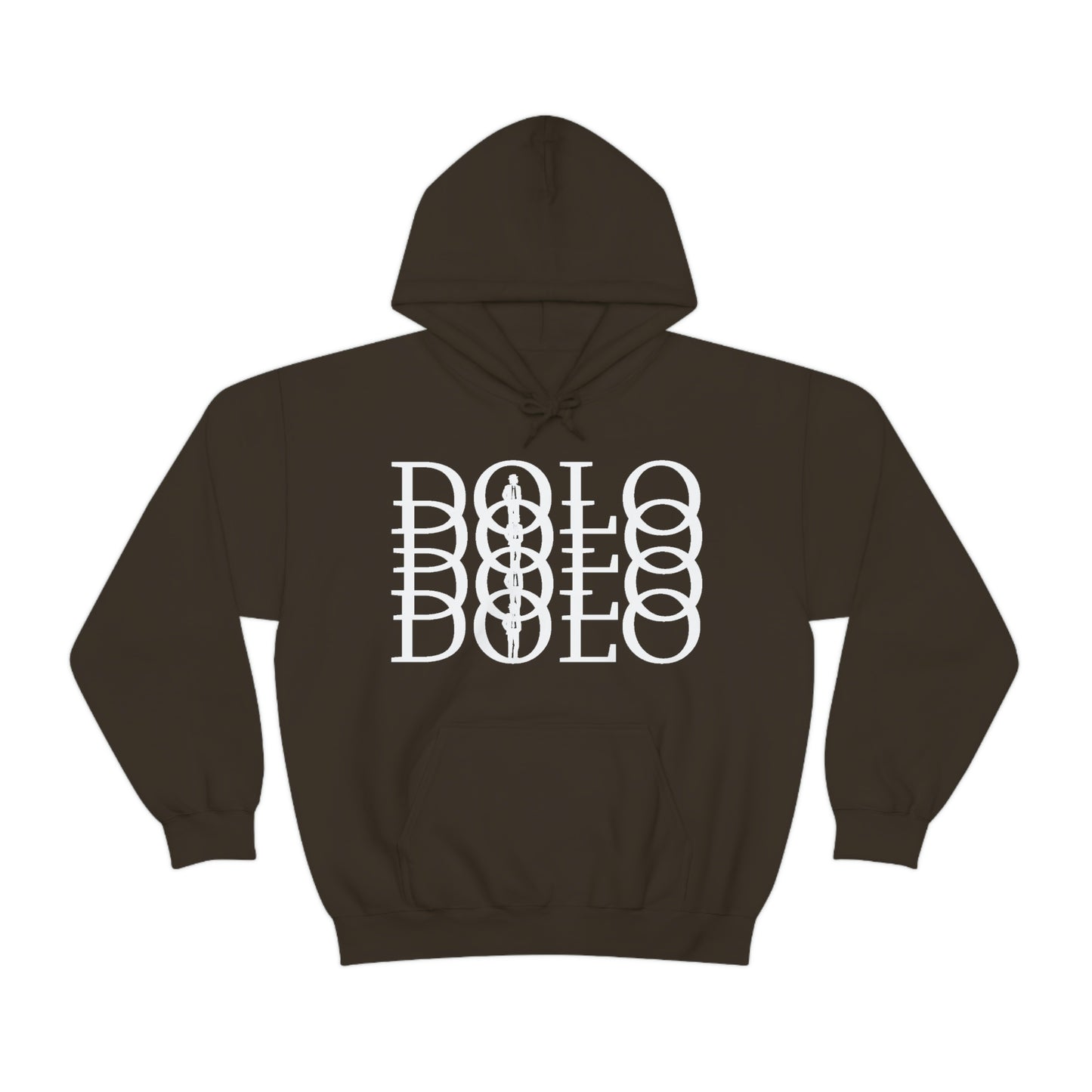 Dolo Everywhere Hoodie (white logo)