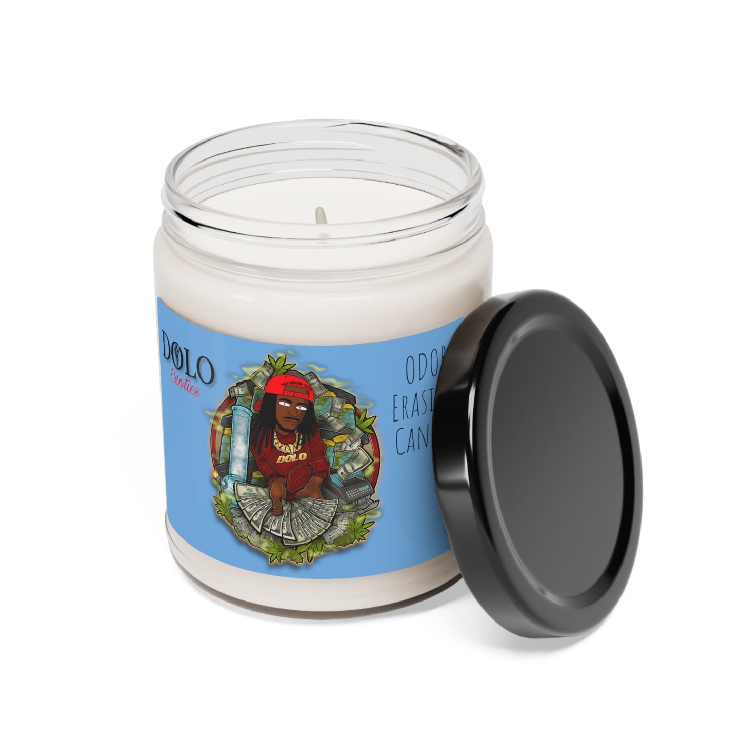 Dolo Exotics Odor Erasing Scented Soy Candle, 9oz