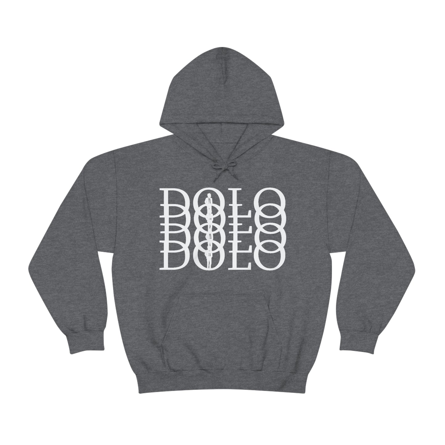 Dolo Everywhere Hoodie (white logo)