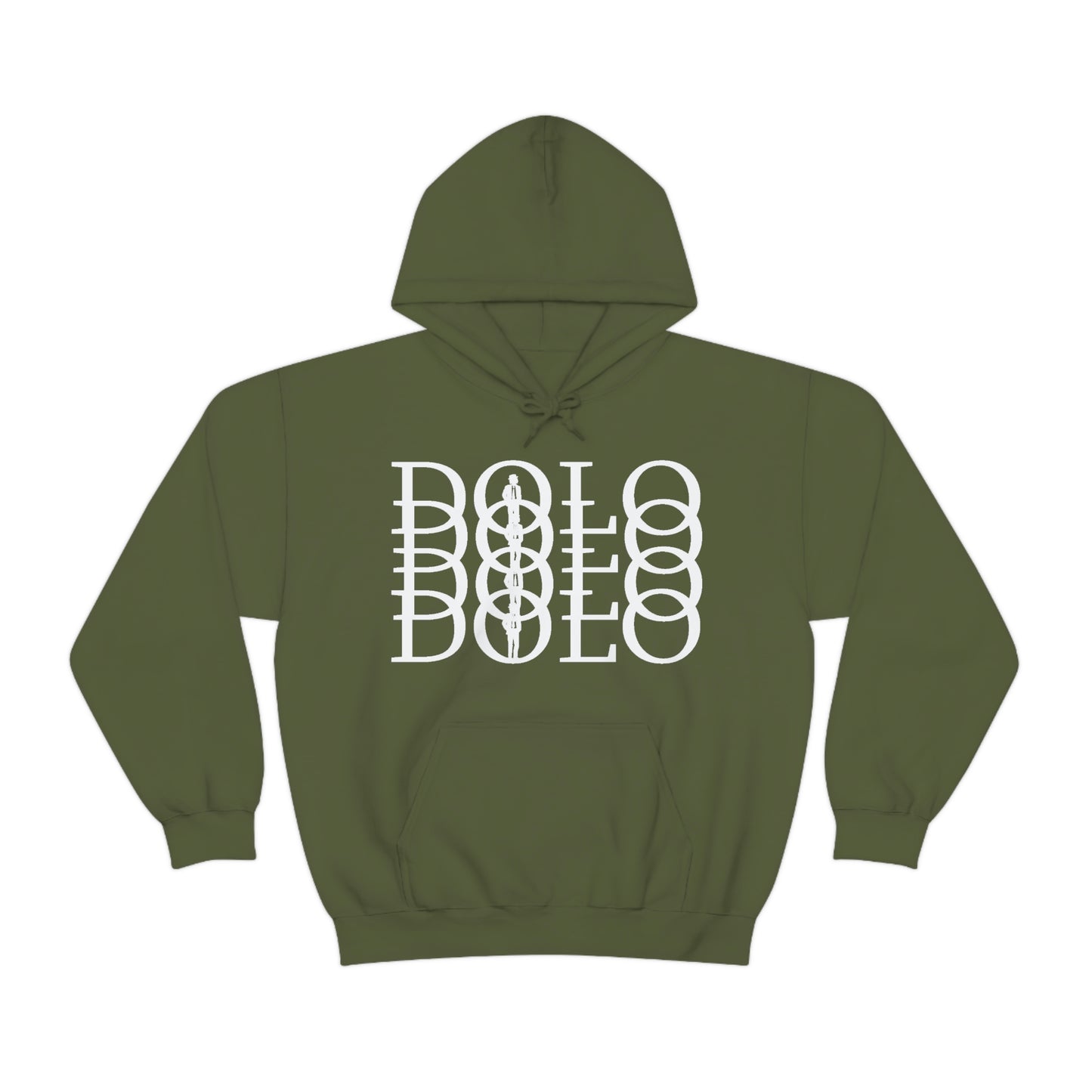 Dolo Everywhere Hoodie (white logo)