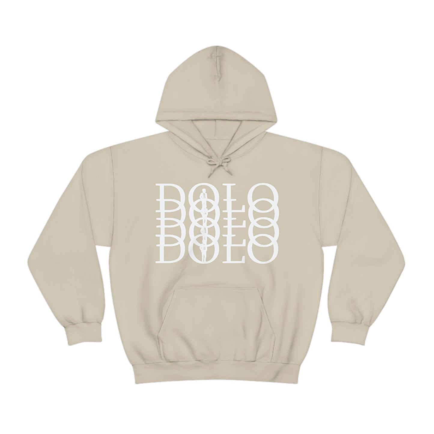 Dolo Everywhere Hoodie (white logo)